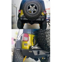 Jeep Wrangler - Smittybilt Rear bumber with tire carrier