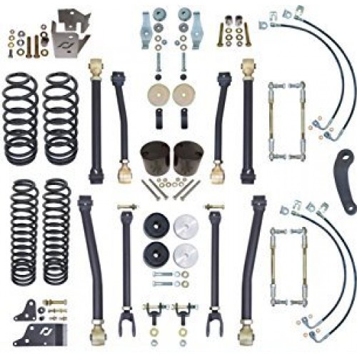  Currie JK 2 or 4 Door 4 inch Off Road Suspension System W/ Adjustable Front and Rear Sway Bar Links 